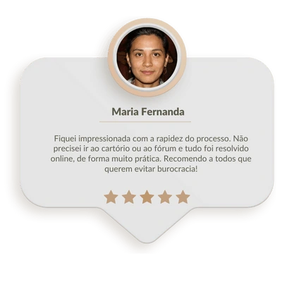 Captura de depoimento de cliente do escritório Domingos Dias Advocacia.